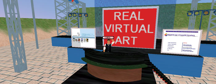 Screenshots der Virtuellen Bibliothek